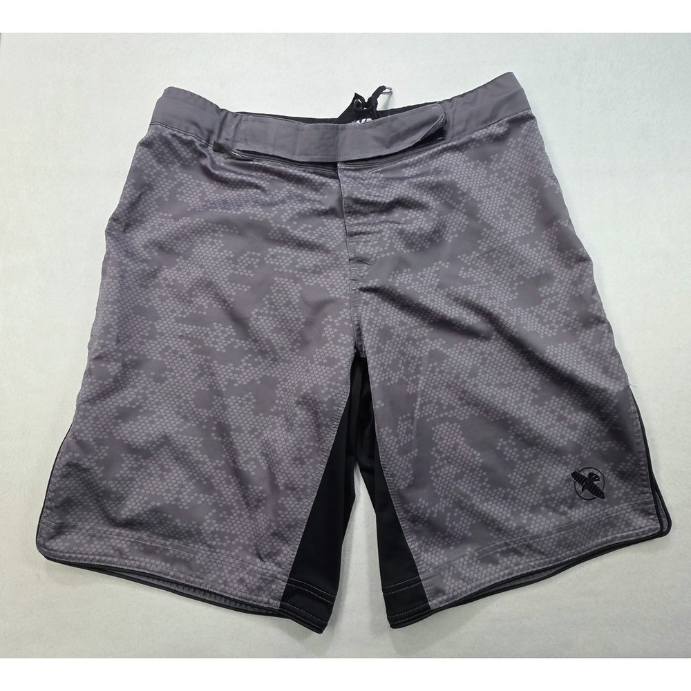 Hayabusa‎ Hexagon Fight Shorts Mens XL Gray DIgital Camo